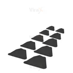 Virajx 10 lu Üçgen Antrenman Çanağı (Siyah)