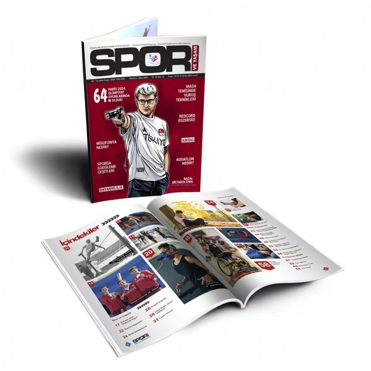 Spor ve Yaşam Dergisi 1 Yıllık Dergi Aboneliği  (KAPIDA ÖDEMELİ GÖNDERİLMEMEKTE) - Spor ve Yaşam - Ürün Görseli 1