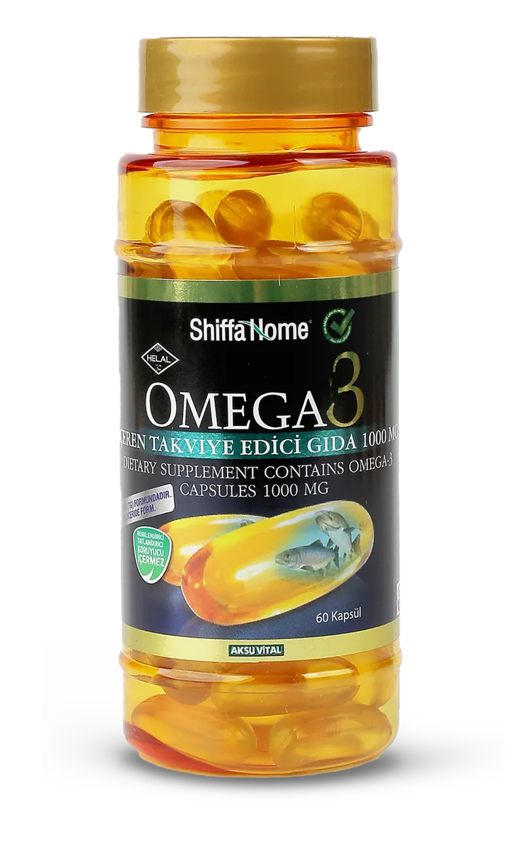 Omega 3 60X1000 Softjel - Shiffa Home - Ürün Görseli 1