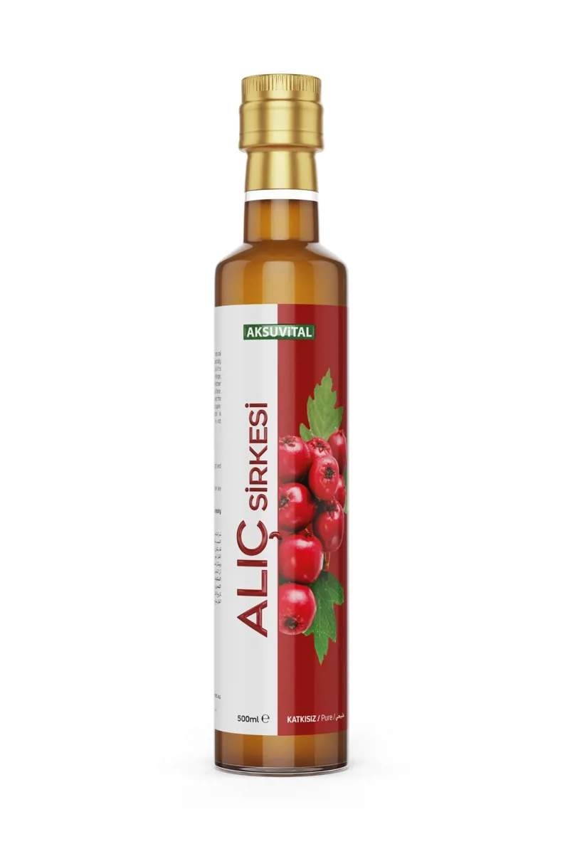Alıç Sirkesi  500 Ml - Aksu Vital - Ürün Görseli 1