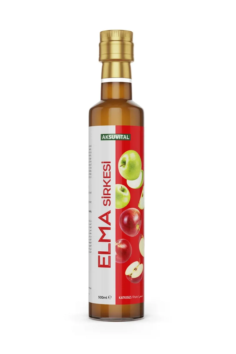 Elma Sirkesi 500 Ml - Aksu Vital - Ürün Görseli 1
