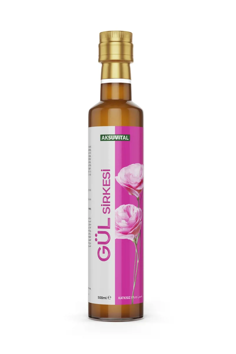 Gül Sirkesi 500 Ml - Aksu Vital - Ürün Görseli 1
