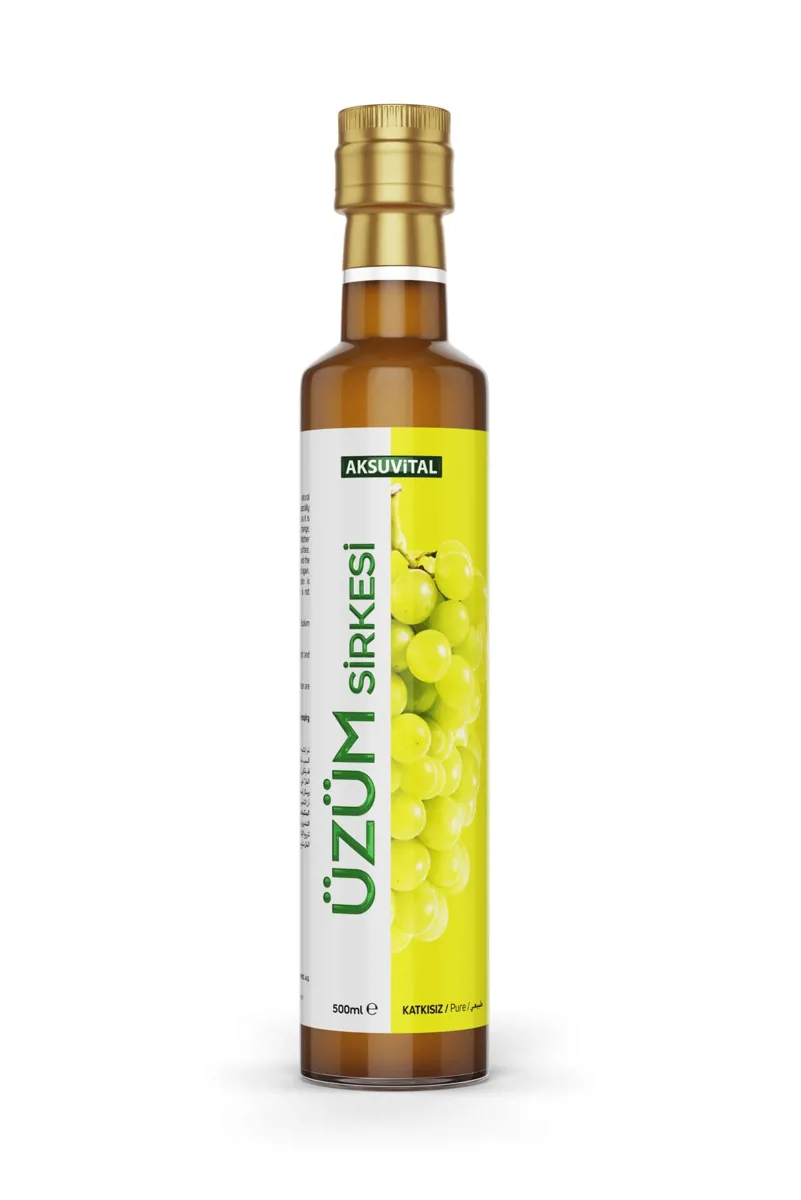 Üzüm Sirkesi 500 Ml - Aksu Vital - Ürün Görseli 1