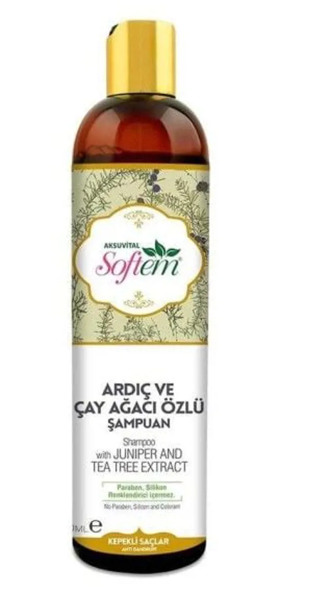 Ardıç ve Çay Ağacı Özlü Şampuan 400 ml - Softem - Ürün Görseli 1