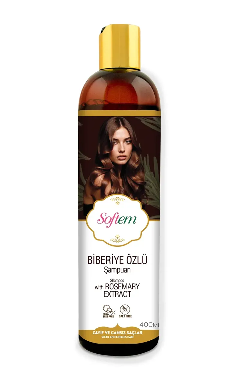 Biberiye Özlü Şampuan 400 ml - Softem - Ürün Görseli 1