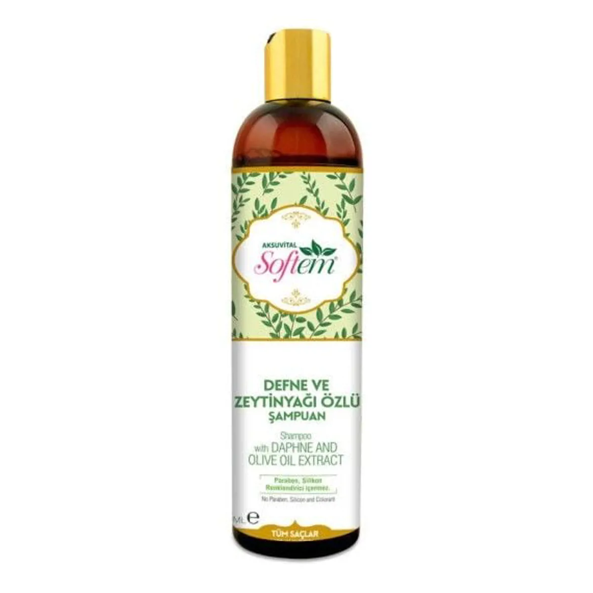 Defne ve Zeytin Yağı Özlü Şampuan 400 ml - Softem - Ürün Görseli 1
