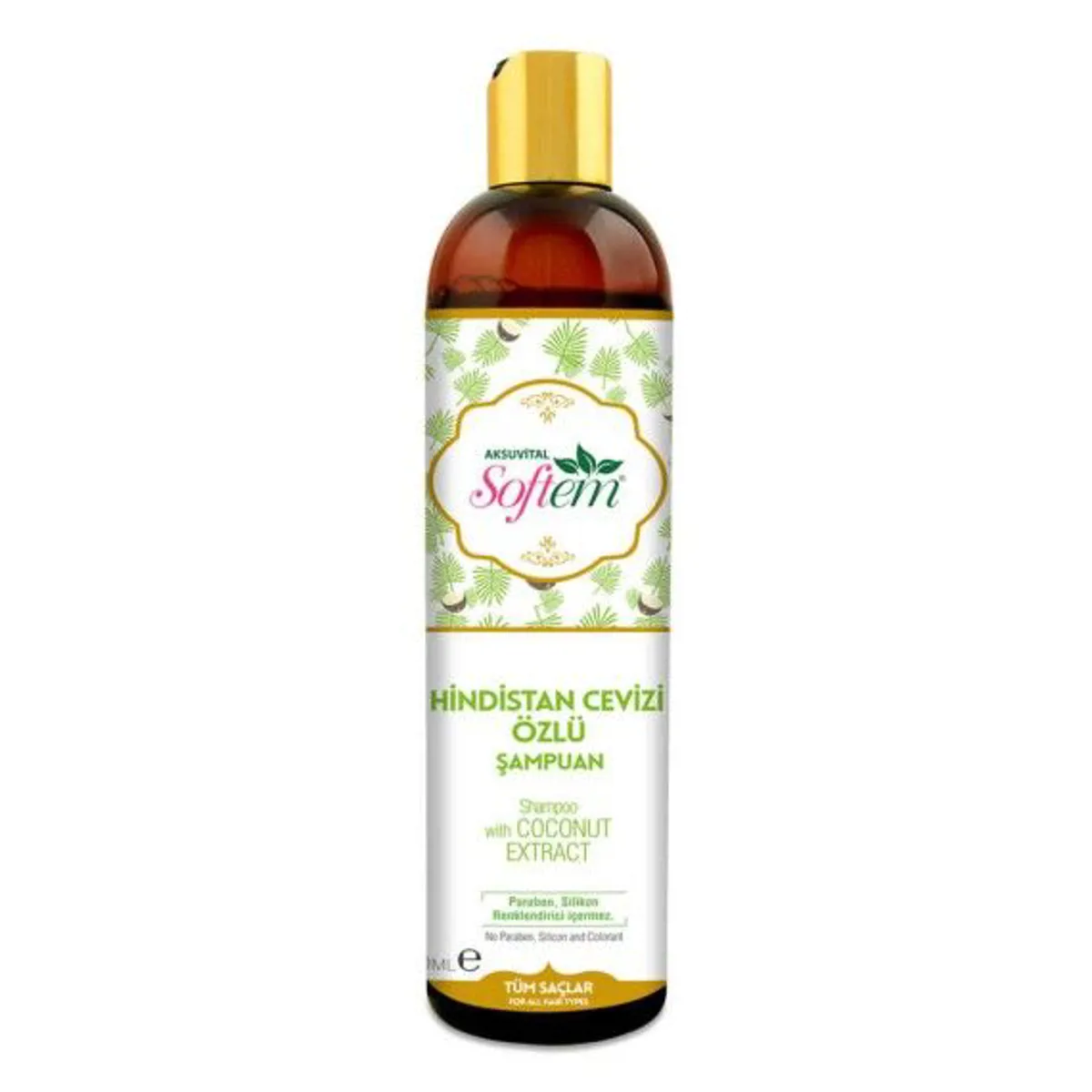 Hindistan Cevizi Özlü Şampuan 400 ml. - Softem - Ürün Görseli 1