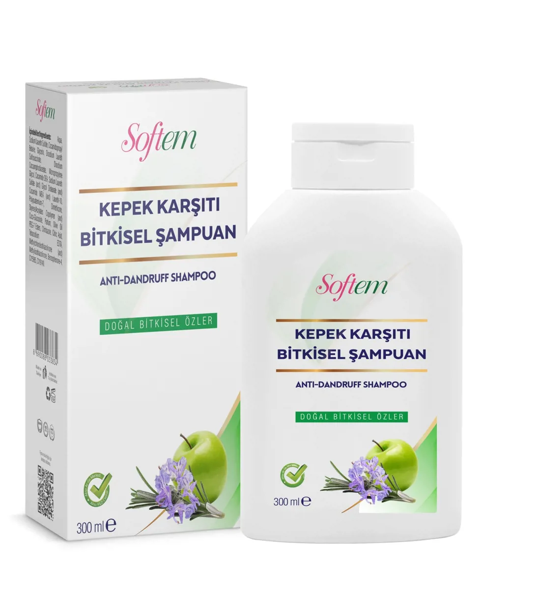 Kepek Önleyici Şampuan 300 Ml - Softem - Ürün Görseli 1