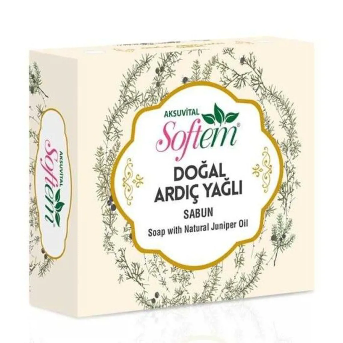 Ardıç Yağlı Sabun 130 gr. - Softem - Ürün Görseli 1