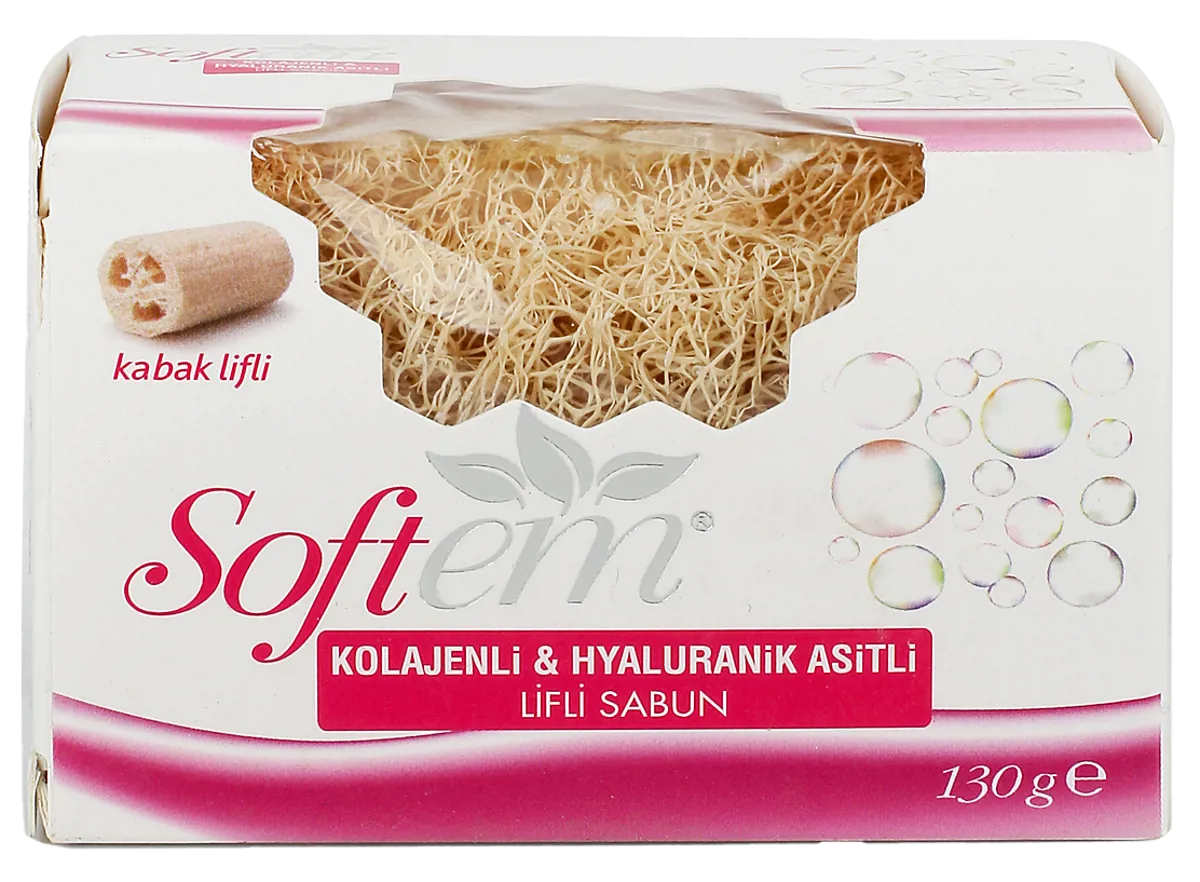 Kolajenli Hyaluranik Asitli Lifli Sabun 130g - Softem - Ürün Görseli 1
