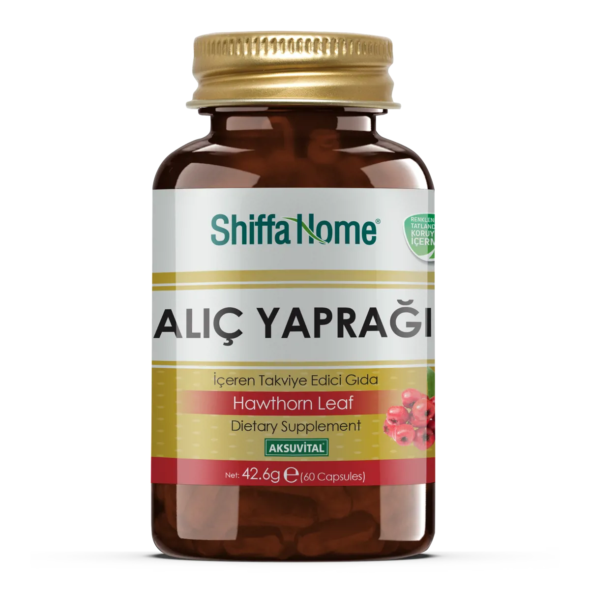 Alıç Yaprağı 60 Kapsül - Shiffa Home - Ürün Görseli 1