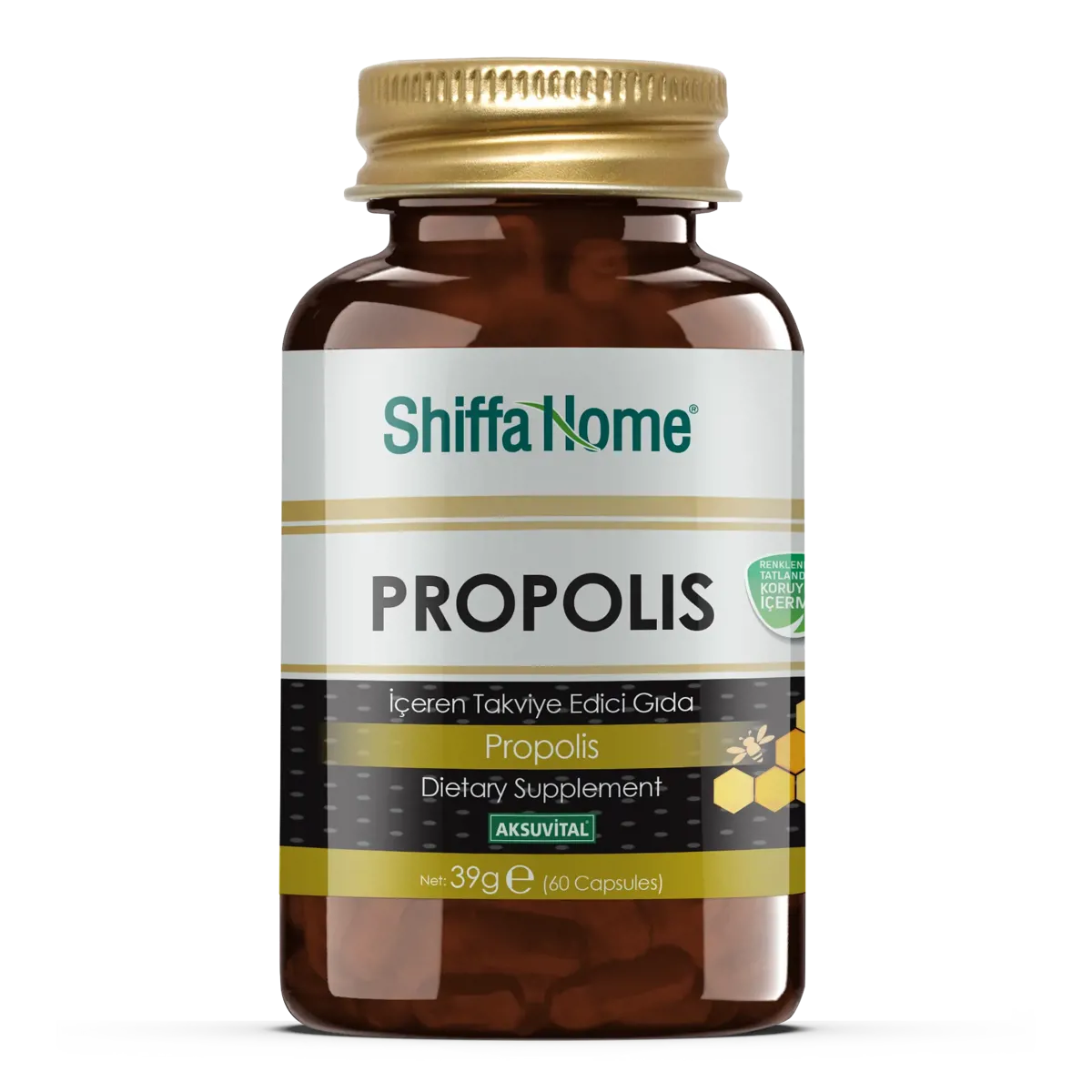 Propolis 60 Kapsül - Shiffa Home - Ürün Görseli 1
