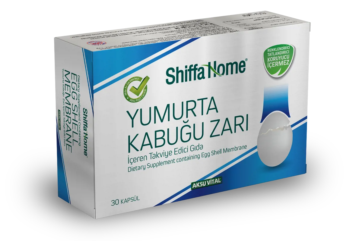 Yumurta Kabuğu Zarı 30 Kapsül - Shiffa Home - Ürün Görseli 1
