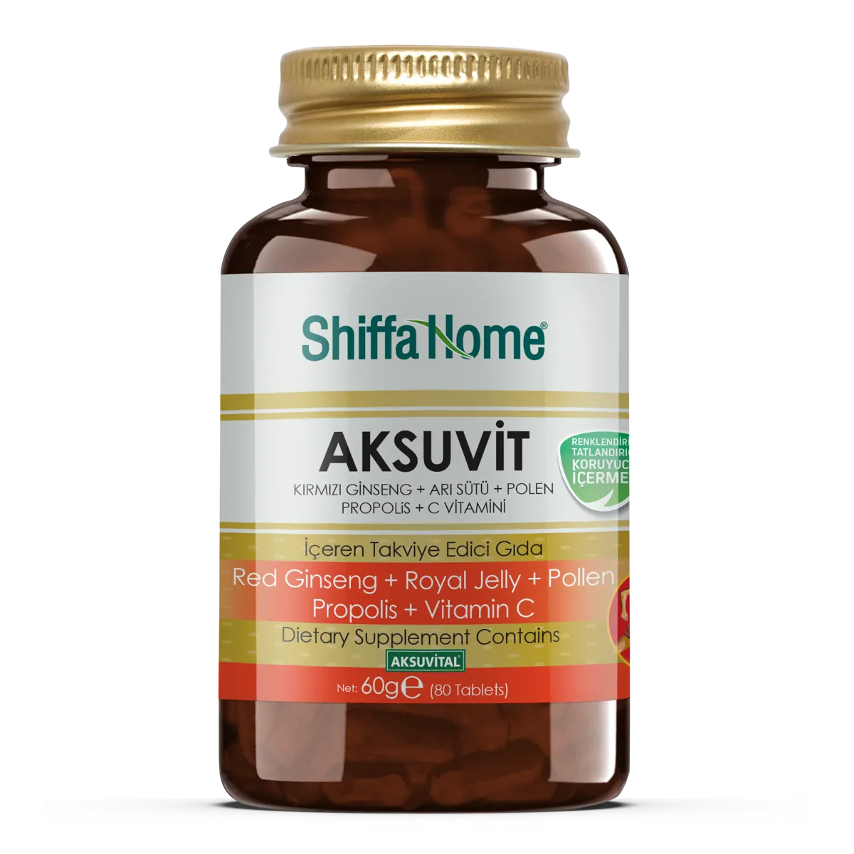 Aksuvit 80 Tablet - Shiffa Home - Ürün Görseli 1