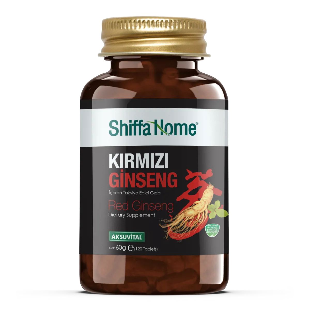 Ginseng 120 Tablet - Shiffa Home - Ürün Görseli 1