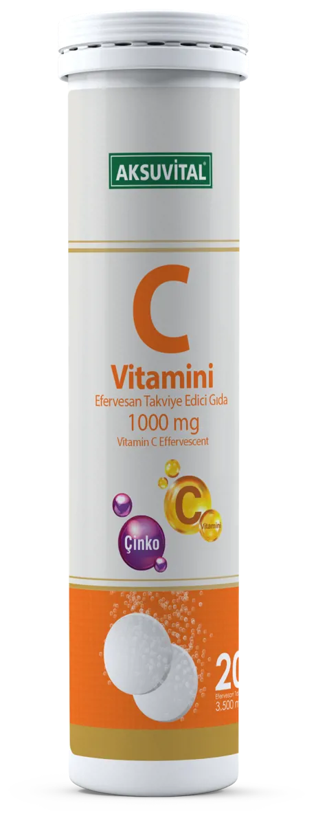 C Vitamini Efervesan 20 Tablet - Shiffa Home - Ürün Görseli 1