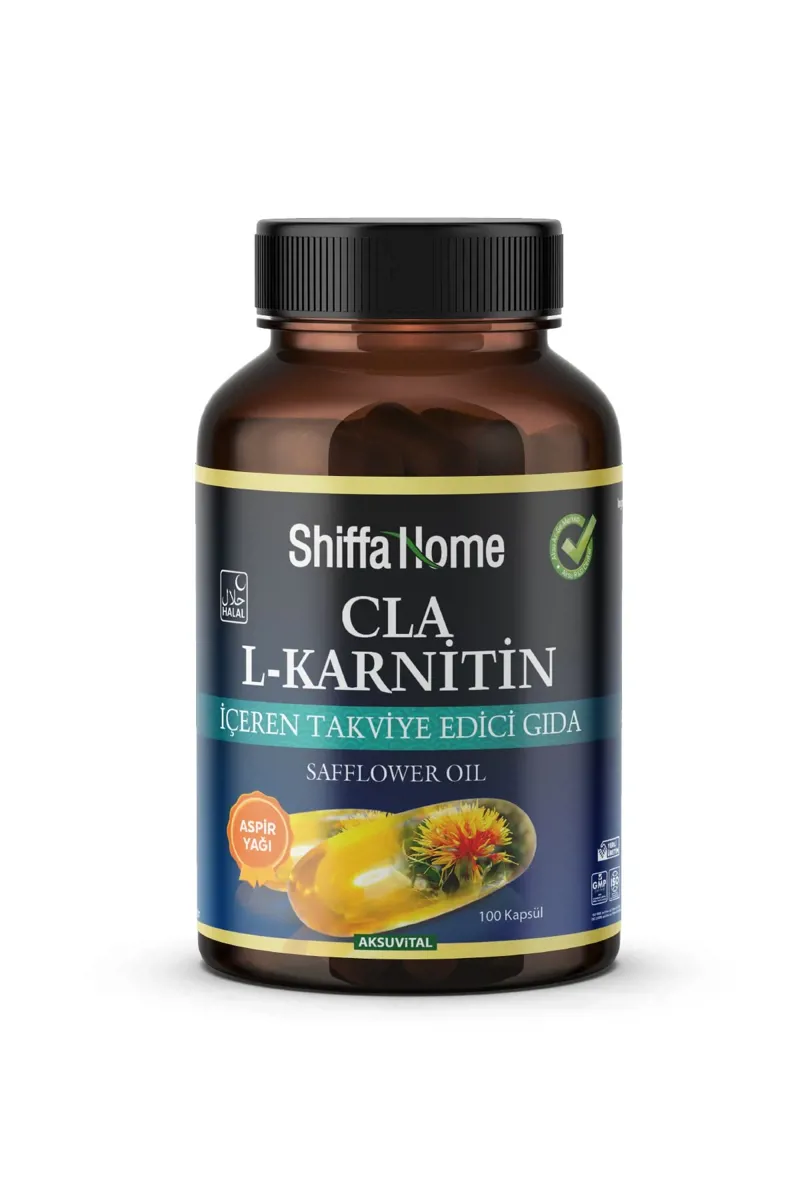 Aspir Yağı CLA L-Karnitin 100 Softjel - Shiffa Home - Ürün Görseli 1