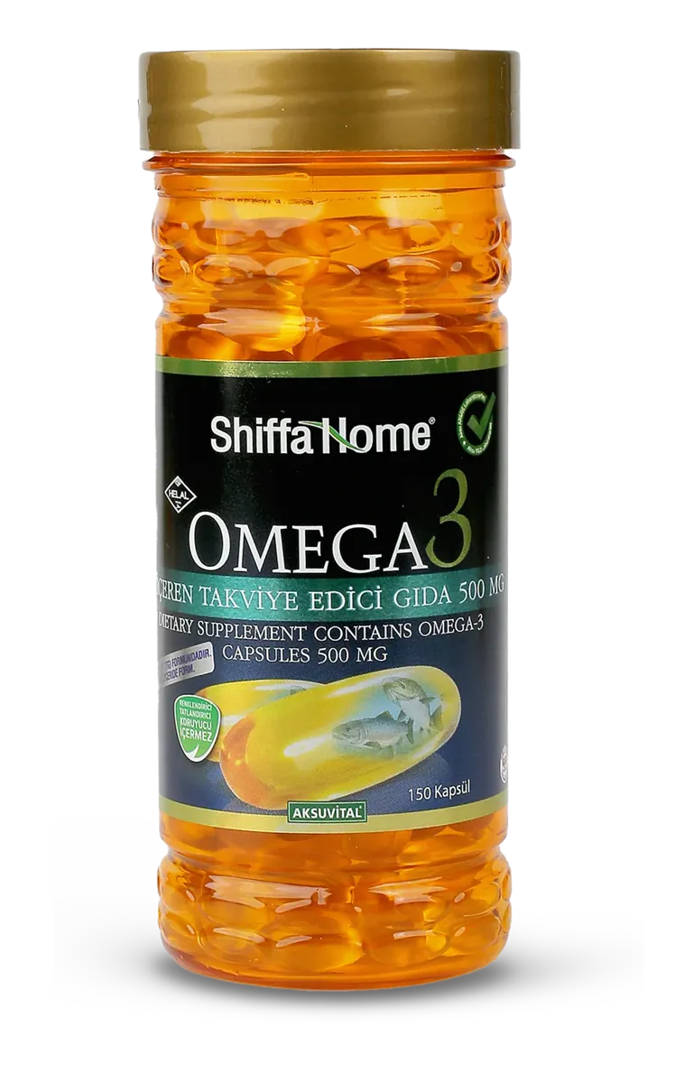 Omega-3 500 mg Softjel - Shiffa Home - Ürün Görseli 1