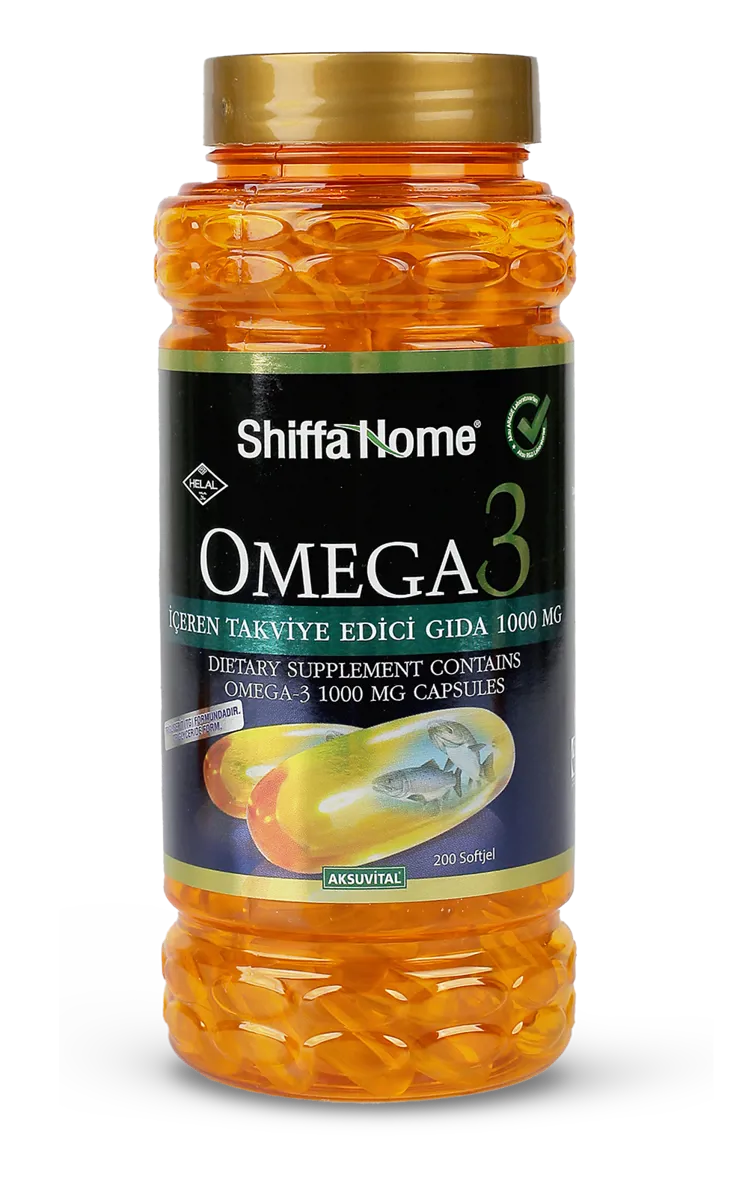 Omega-3 1000 mg 200 Softjel - Shiffa Home - Ürün Görseli 1