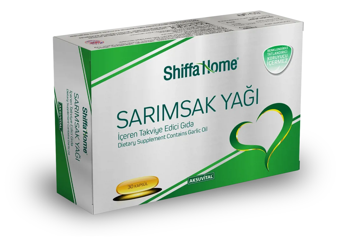 Sarımsak Yağı Softjel - Shiffa Home - Ürün Görseli 1