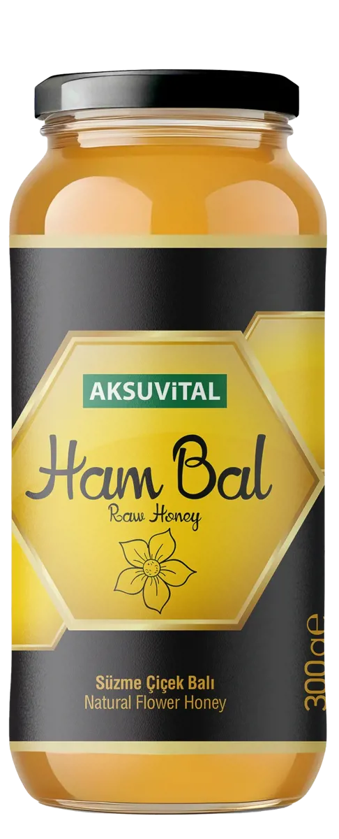 Aksuvital Ham Bal Çiçek Balı 300 gr - Aksu Vital - Ürün Görseli 1