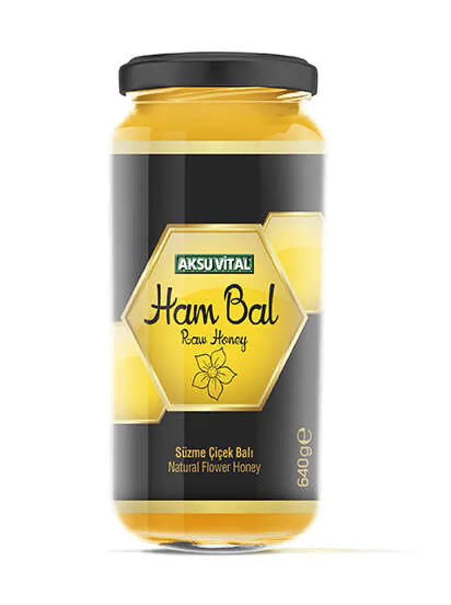 Ham Süzme Çiçek Balı 640 gr. - Aksu Vital - Ürün Görseli 1