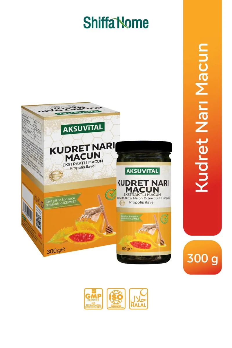 Kudret Narı Ekstraktlı Macun Propolis İlaveli 300 gr - Shiffa Home - Ürün Görseli 1