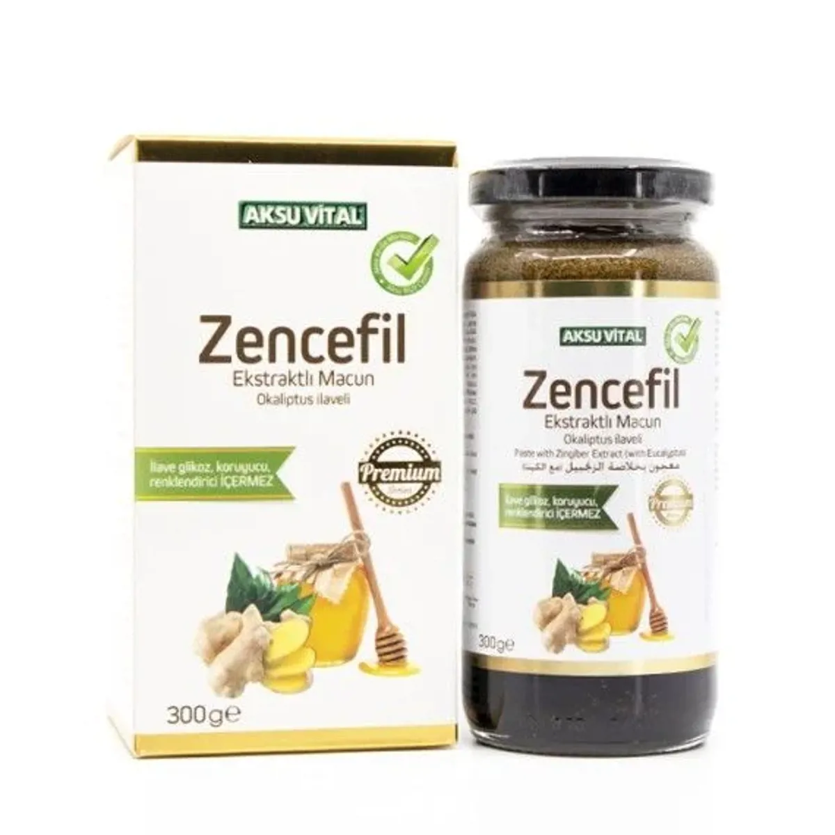 Okaliptus İlaveli Zencefil Ekstraktlı Macun 300 gr - Shiffa Home - Ürün Görseli 1