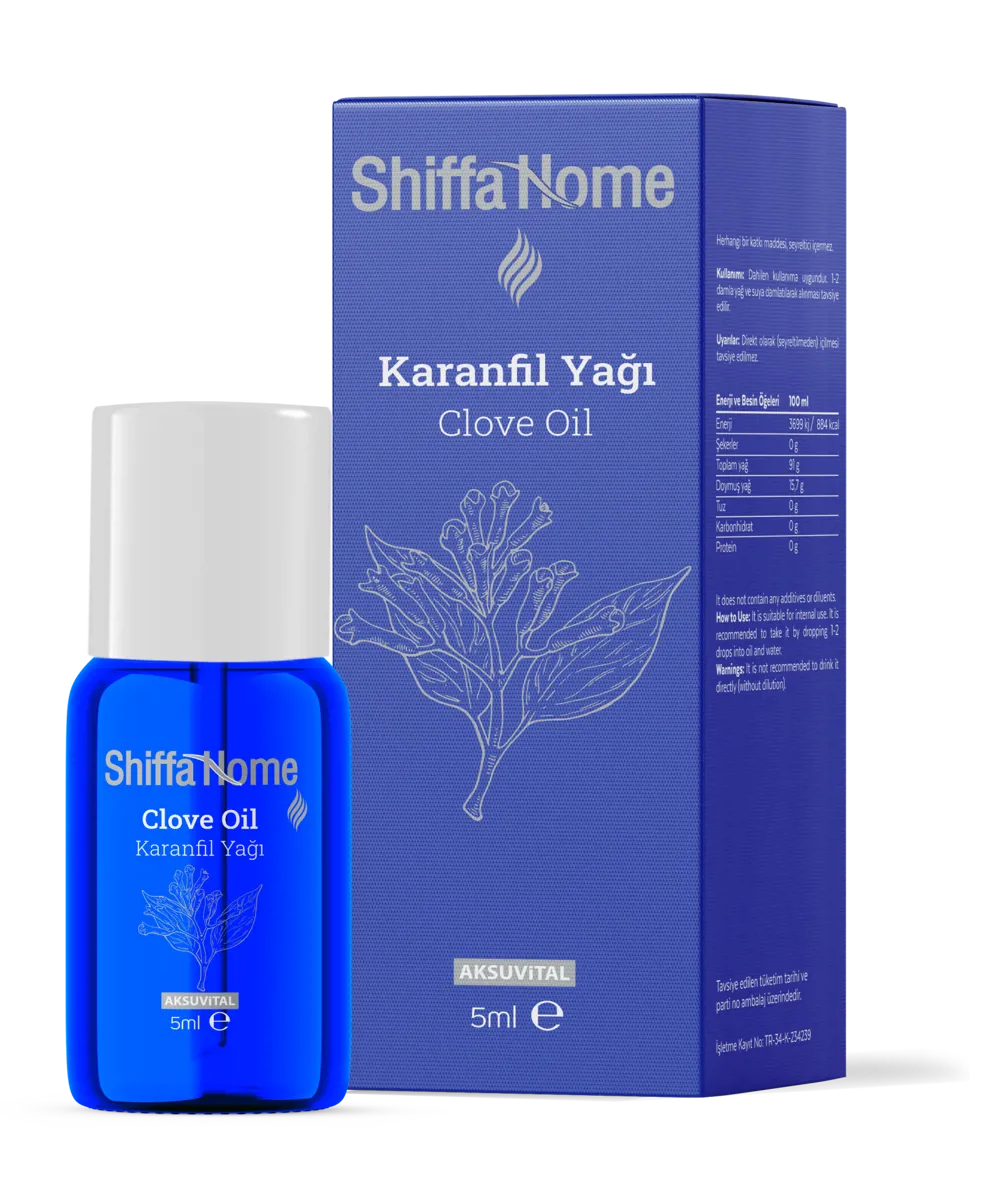 Saf Karanfil Yağı 5Ml - Shiffa Home - Ürün Görseli 1