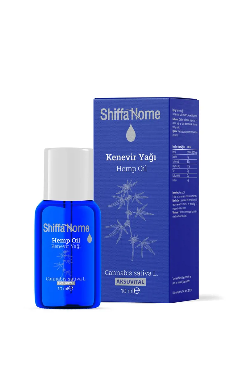 Saf Kenevir Tohumu Yağı 10 Ml - Shiffa Home - Ürün Görseli 1
