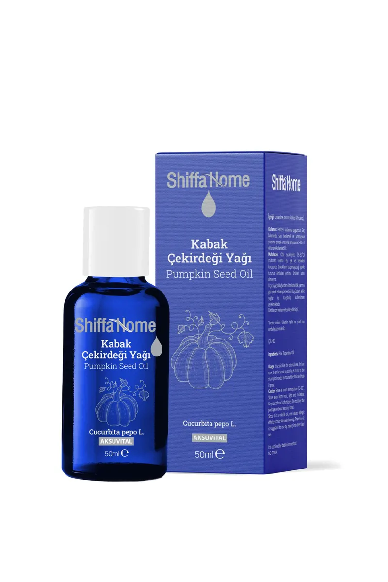 Bal Kabağı Çekirdeği Yağı 50 ml. - Shiffa Home - Ürün Görseli 1