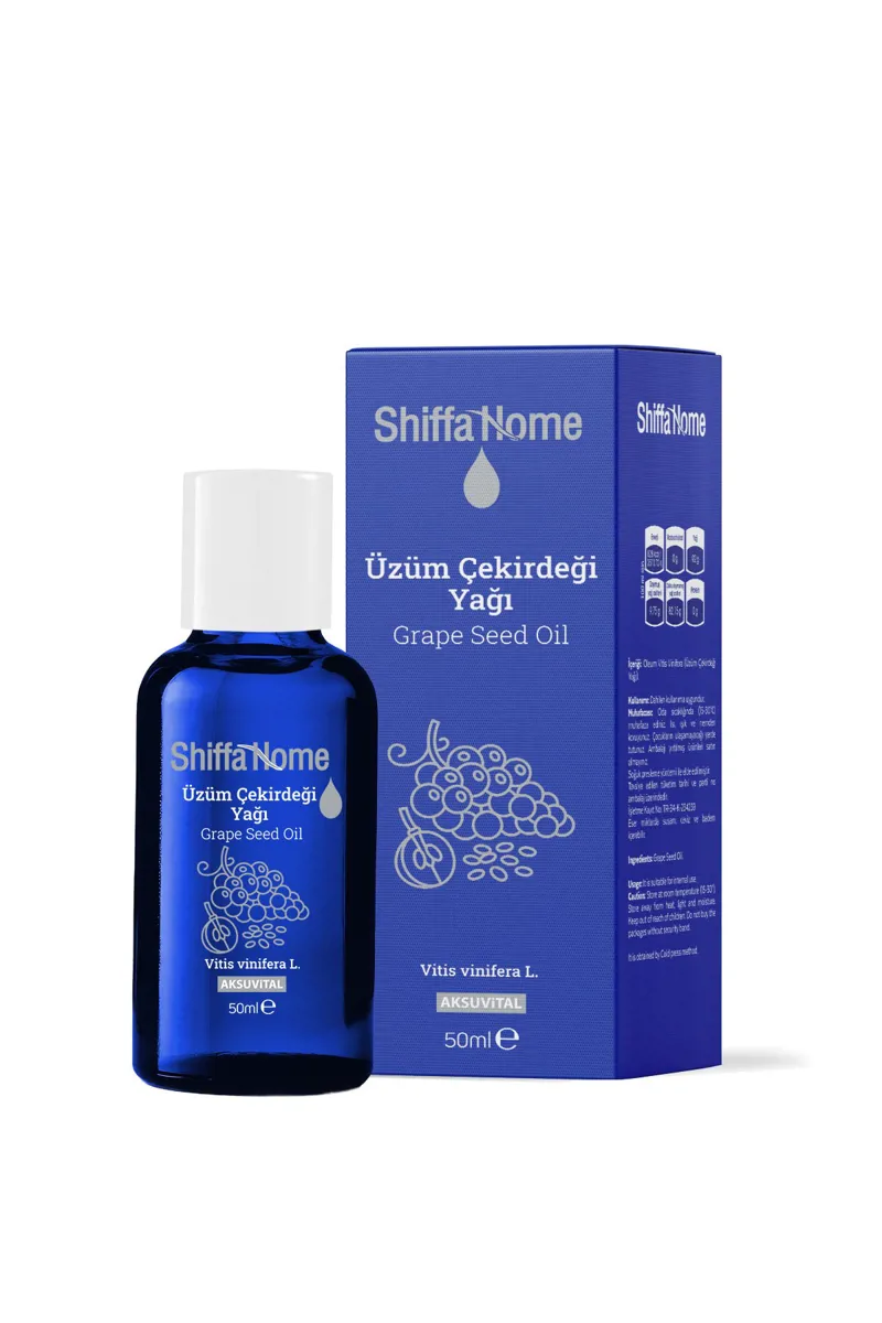 Üzüm Çekirdeği Yağı 50 ml - Shiffa Home - Ürün Görseli 1