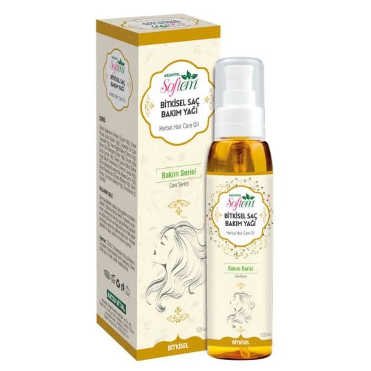 Saç Bakım Yağı 125 ml. - Softem - Ürün Görseli 1