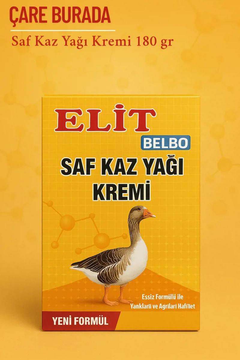 Saf Kaz Yağı Kremi - ELİT Kaz Yağı Kremi - Yöresel Ürünler - Ürün Görseli 1