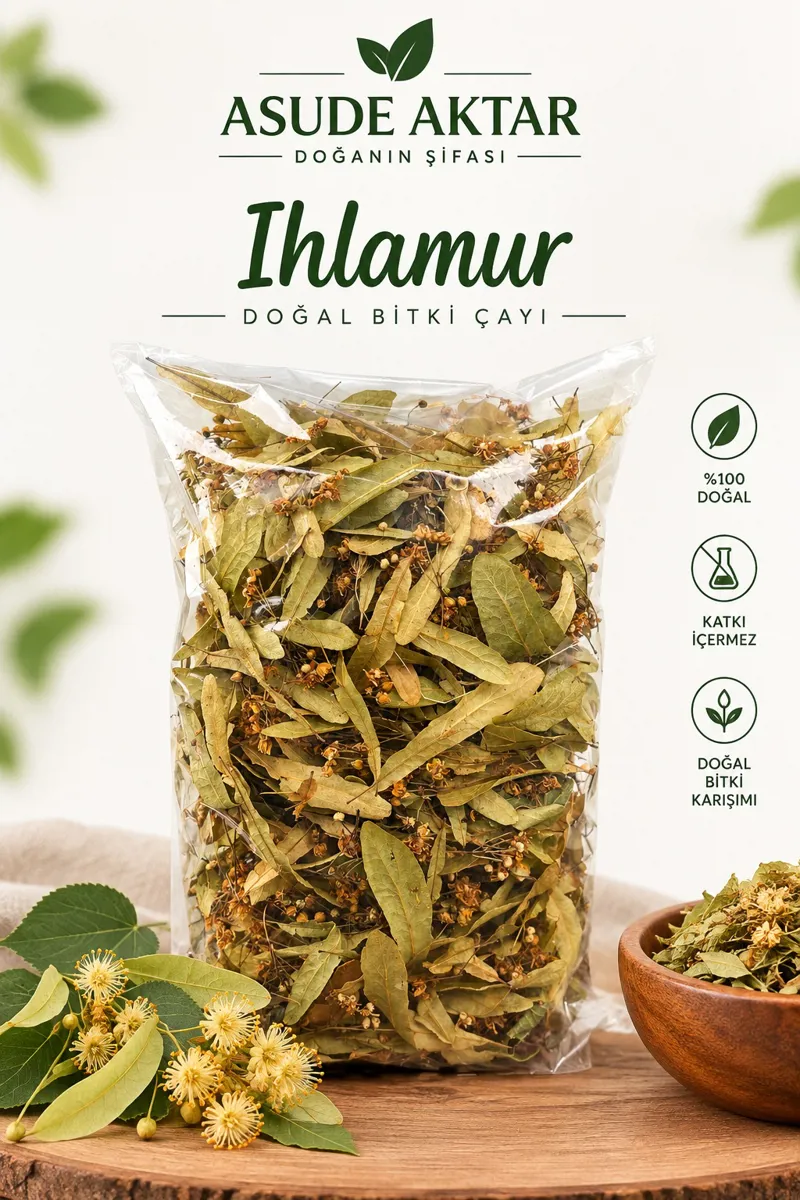 Ihlamur Yaprak Ve Çiçeği 100 gram - Yöresel Ürünler - Ürün Görseli 1