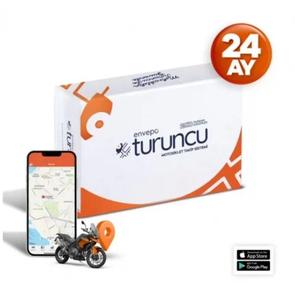 TURUNCU MOTOSİKLET TAKİP CİHAZI ( 24 AYLIK ) - TURUNCU MTS - Ürün Görseli 1