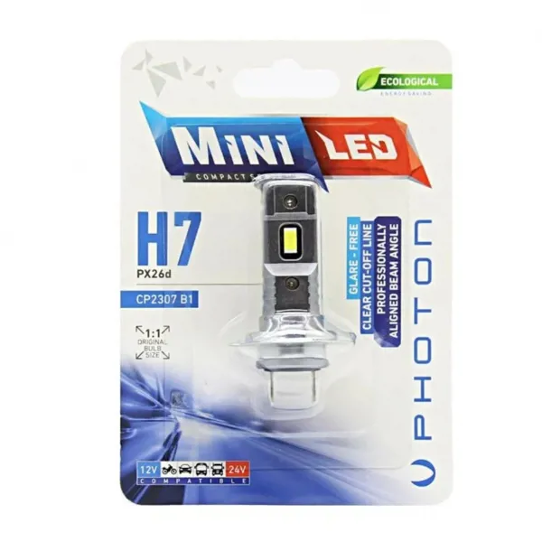 PHOTON MINI H7 12-24V COMPACT LED (TEKLİ BLİSTER) - PHOTON - Ürün Görseli 1