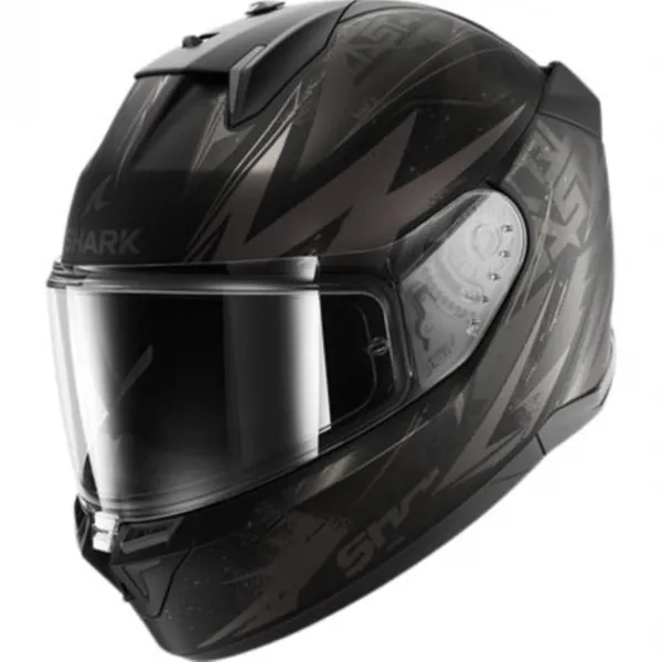 SHARK D-SKWAL 3 BLAST-R MAT SİYAH ANTRASİT KAPALI KASK  - SHARK - Ürün Görseli 1