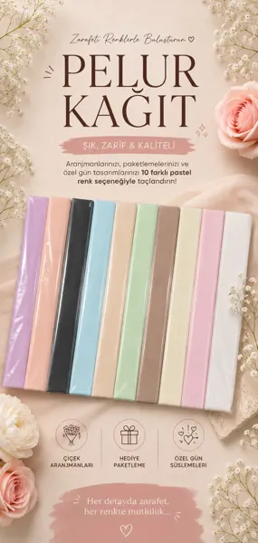 Pelur Kağıt - Binbirmalzeme - Ürün Görseli 1