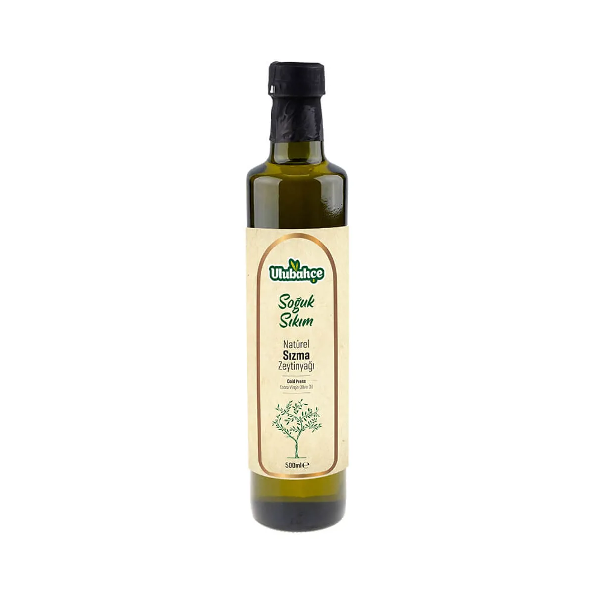 Ulubahçe Soğuk Sıkım Natürel Sızma Zeytinyağı 500 ml - Ulubahçe - Ürün Görseli 1