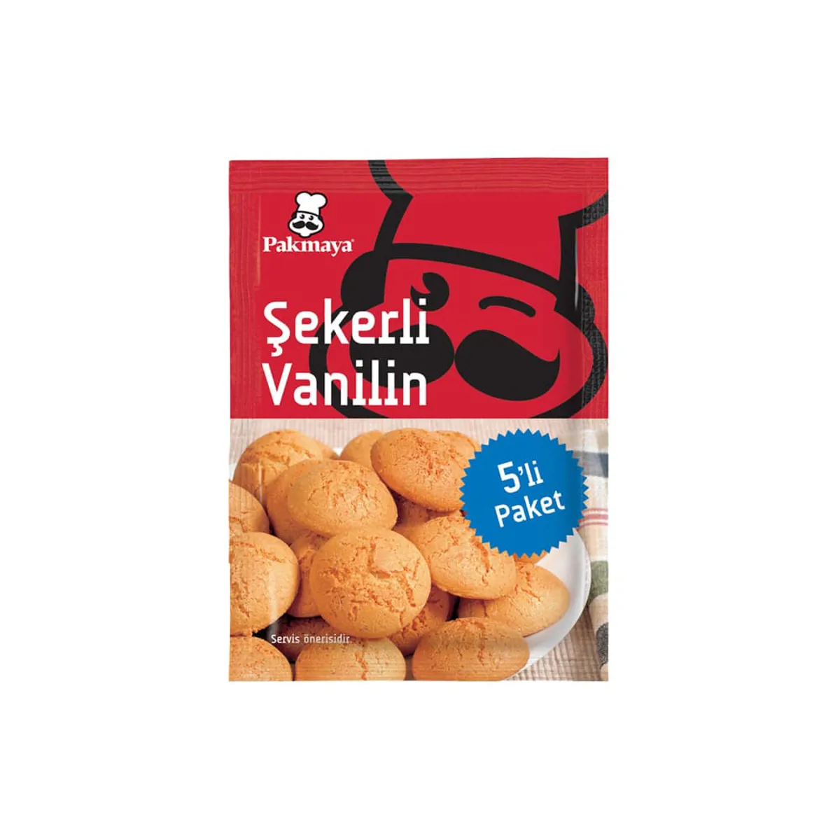 Pakmaya Şekerli Vanilin 5'li - Pakmaya - Ürün Görseli 1