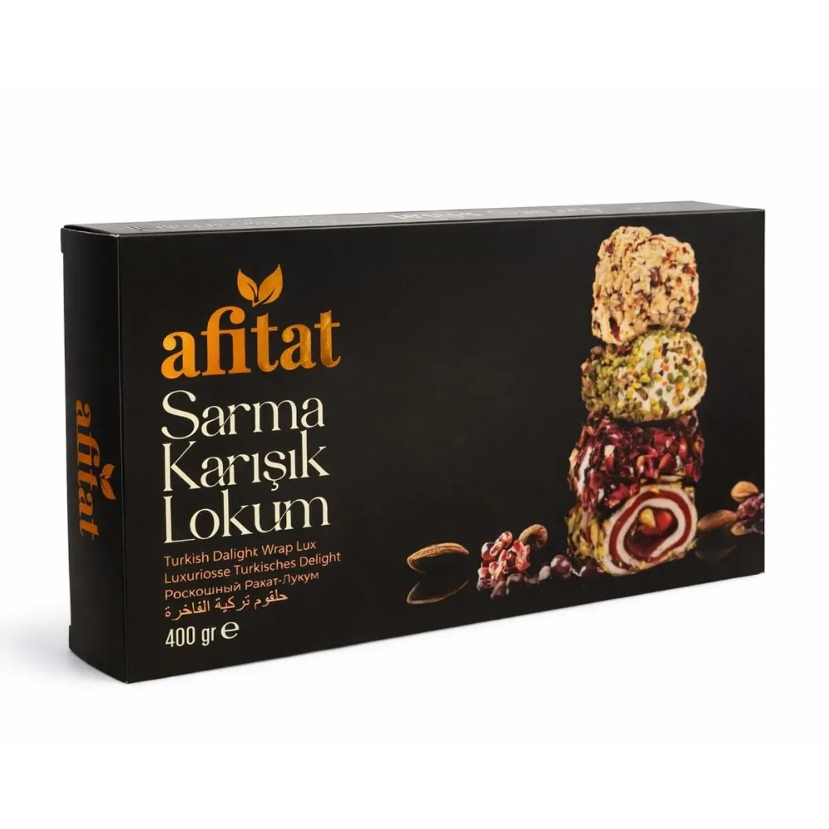 Afitat Karışık Sarma Lokum 400 gr - Afitat - Ürün Görseli 1