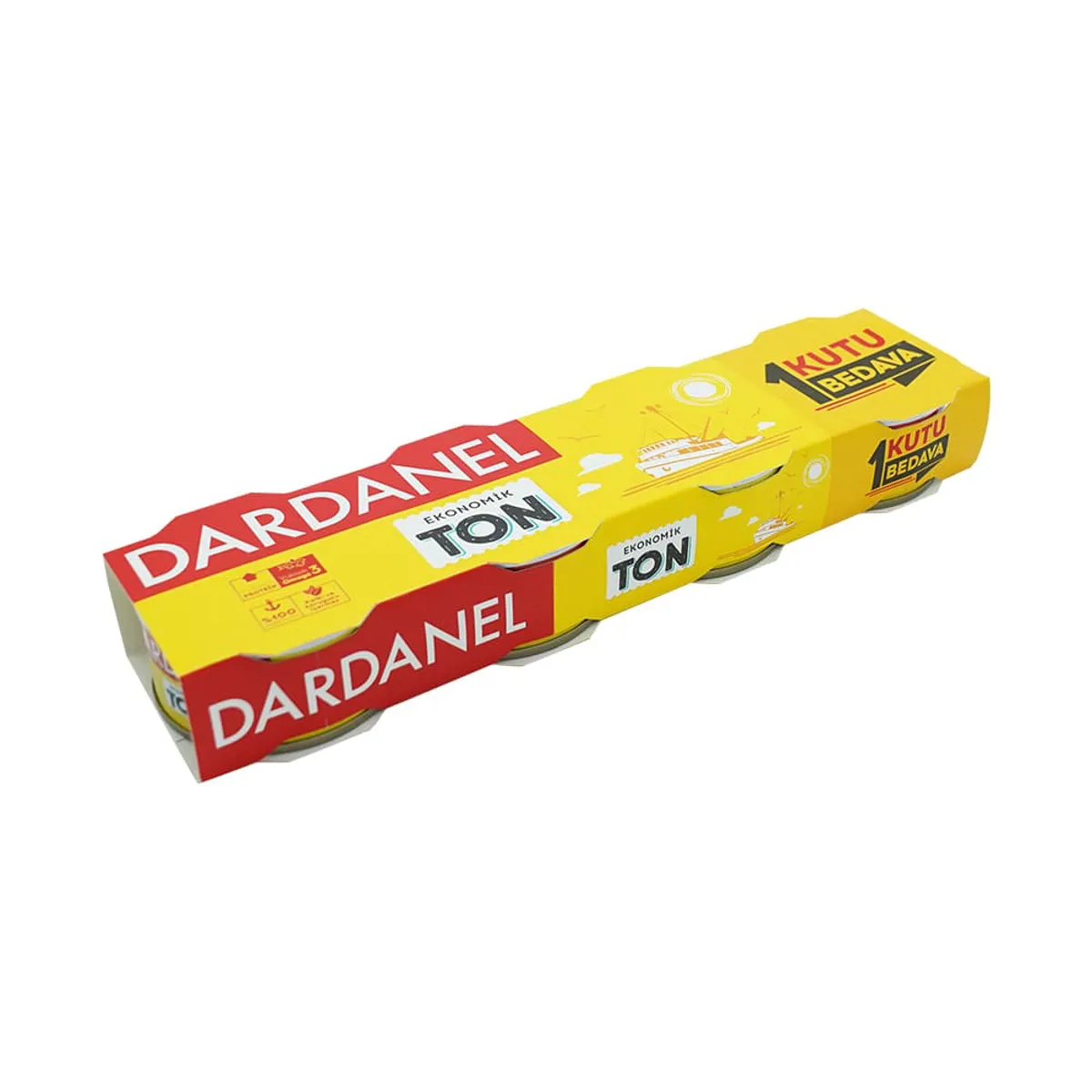 Dardanel Ekonomik Ton Balık 4*75 gr - Dardanel - Ürün Görseli 1