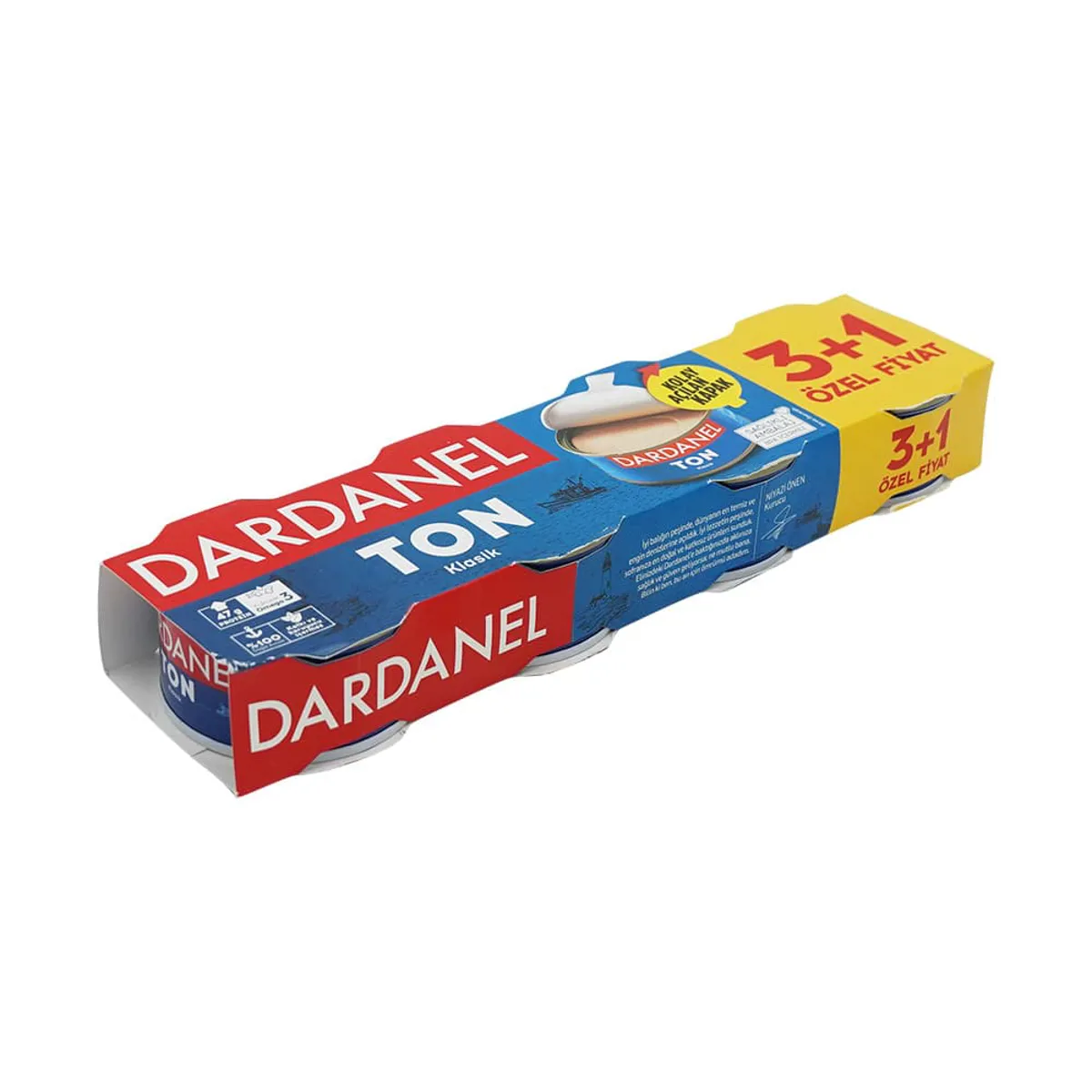 Dardanel Ton Balık 75 gr 3+1 - Dardanel - Ürün Görseli 1
