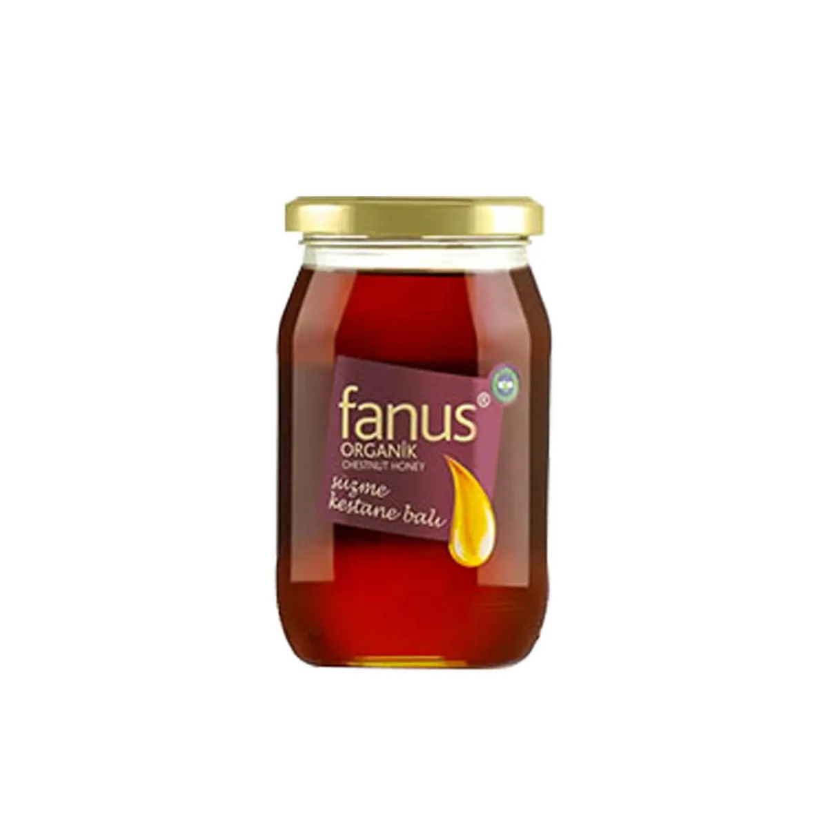 Fanus Organik Süzme Kestane Balı 460 gr - Fanus - Ürün Görseli 1