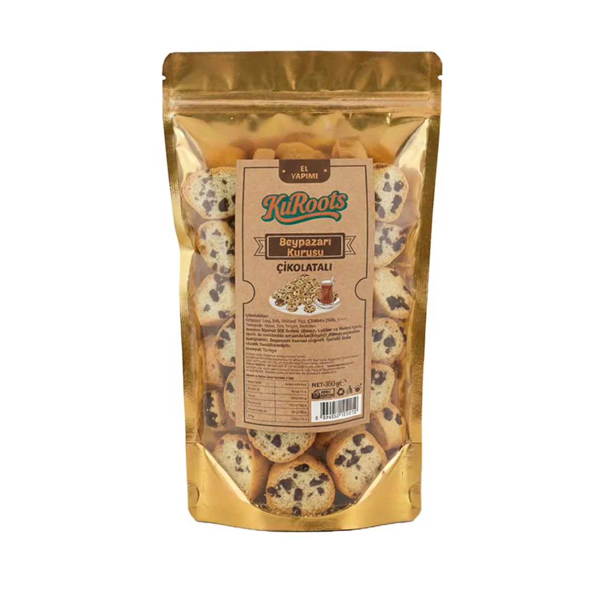 Kuroots Çikolatalı Beypazarı Kurusu 350 gr - Kuroots - Ürün Görseli 1