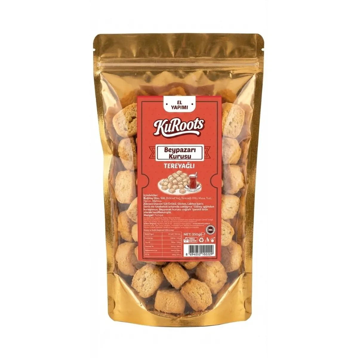 Kuroots Tereyağlı Beypazarı Kurusu 350 gr - Kuroots - Ürün Görseli 1