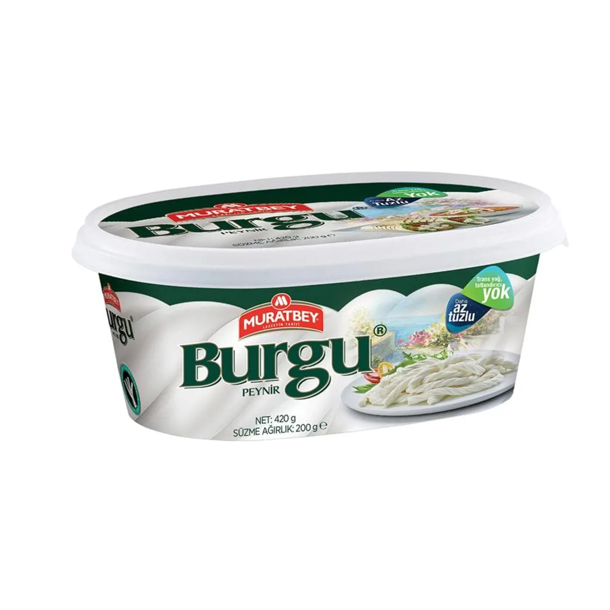 Muratbey Burgu Peyniri 200 gr - Muratbey - Ürün Görseli 1