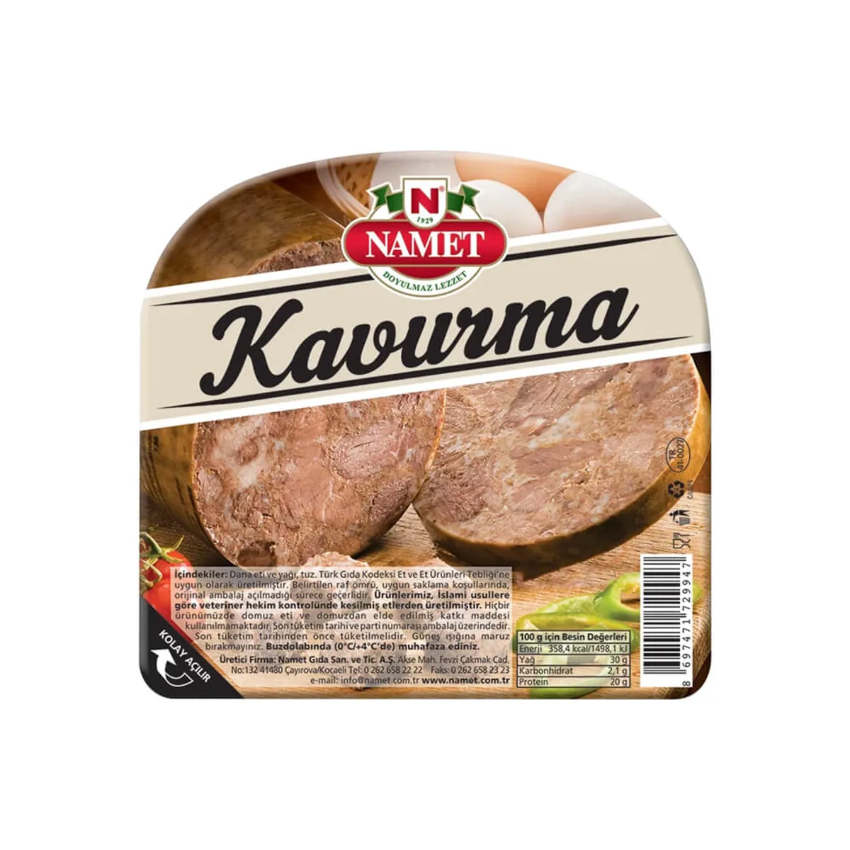 Namet Kavurma 80 gr - Namet - Ürün Görseli 1
