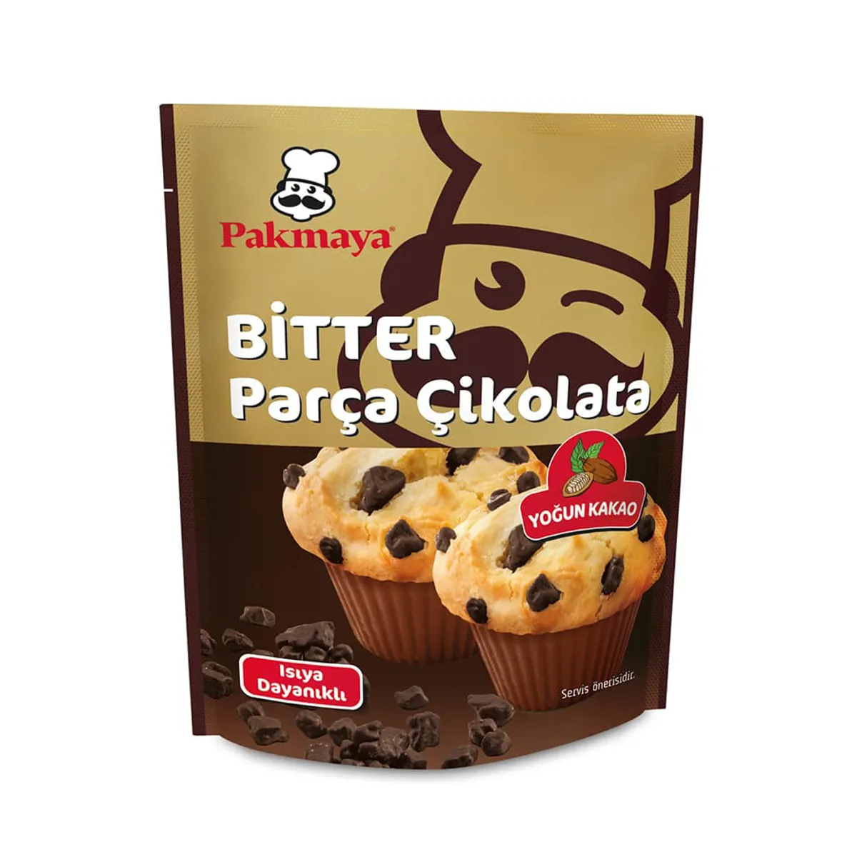 Pakmaya Bitter Parça Çikolata 70 gr - Pakmaya - Ürün Görseli 1